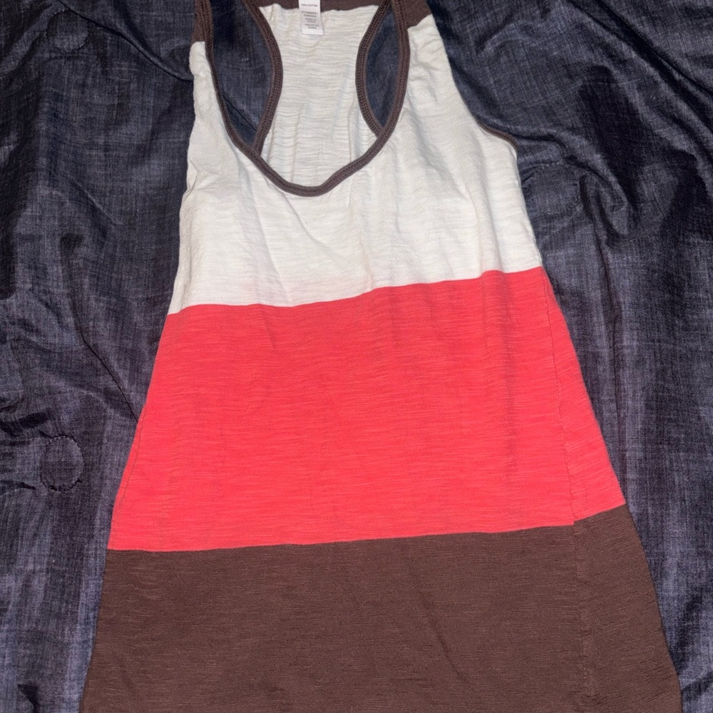 Colorblock Tank Top